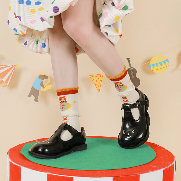Beligogo Whimsical Girl-Themed Ankle Socks