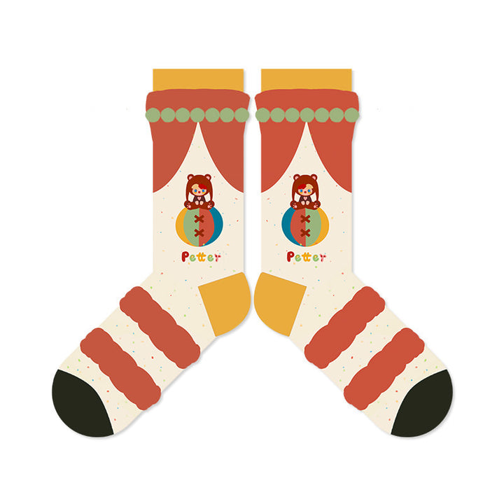Beligogo Playful Kawaii-Style Ankle Socks: Non-Binding Fit for Lasting Comfort