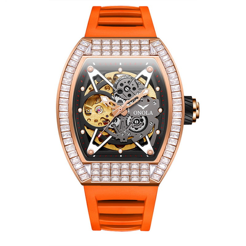 ONOLA Tonneau Watch With Gears Showing ON3838F FantaStreet