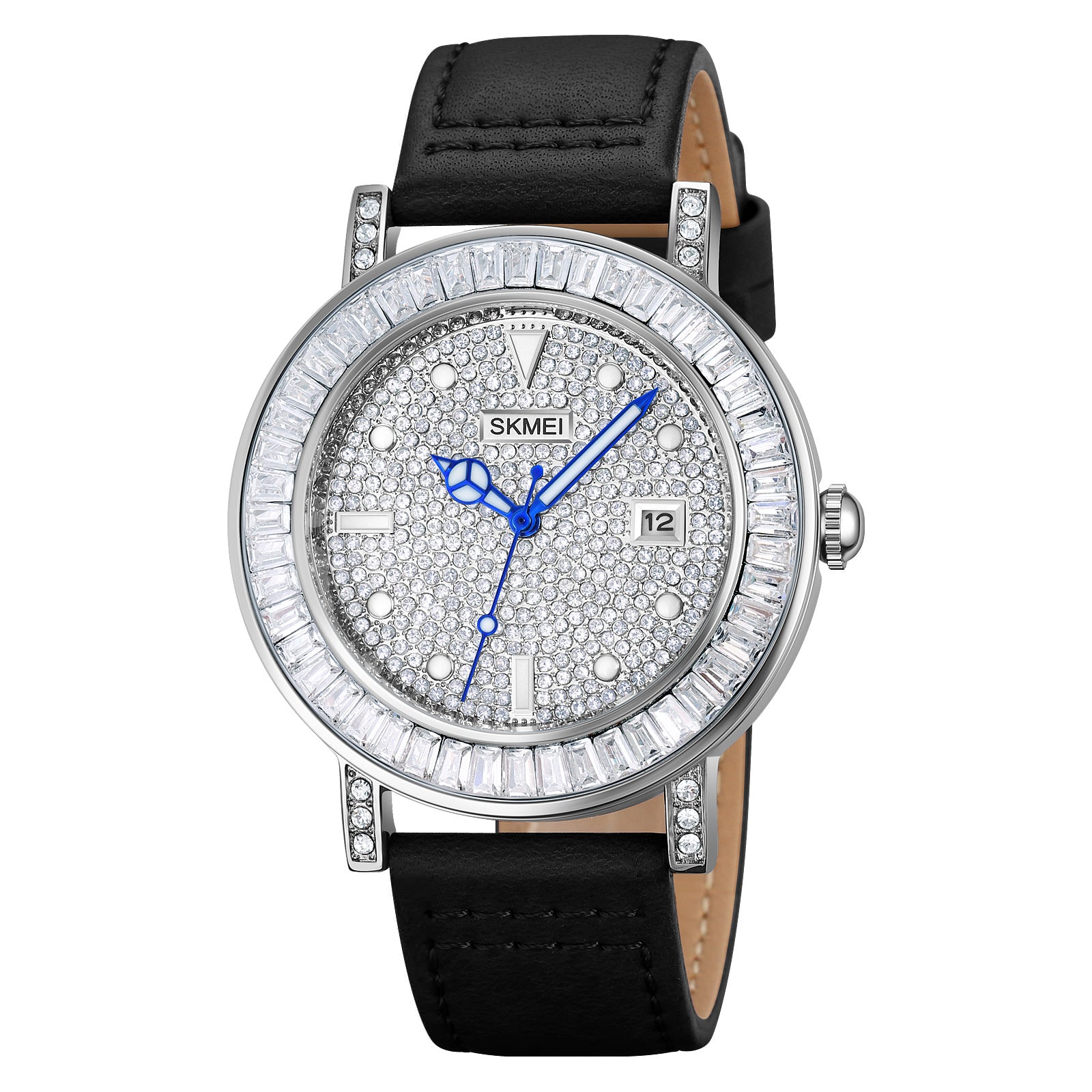 SKMEI 1953 Stylish Rhinestone Watch Bracelet for Women w PU