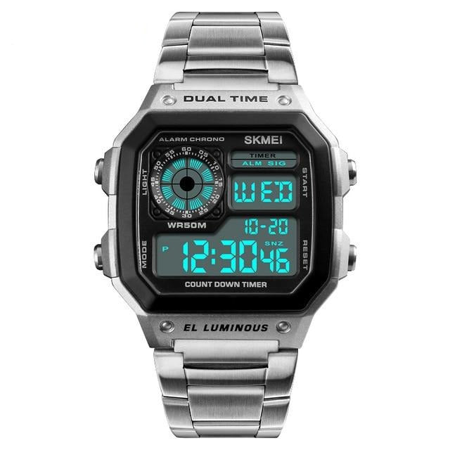 How to set discount up skmei digital watch