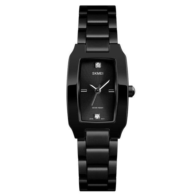 Skmei black cheap analog watch